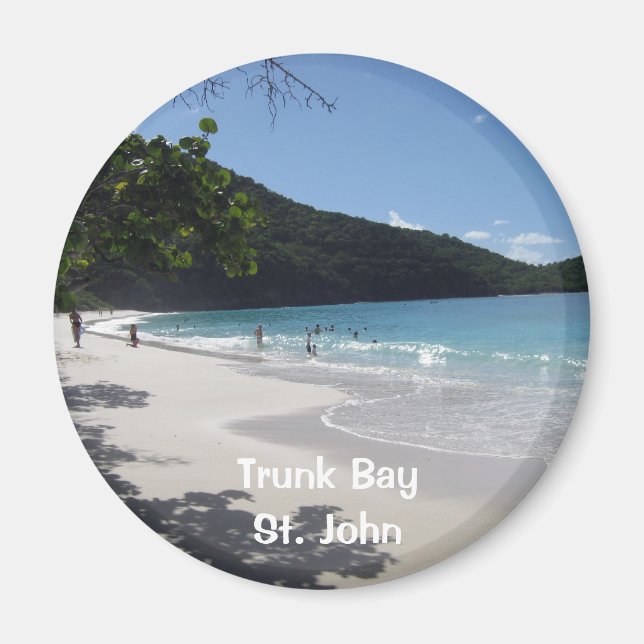 Aimant Trunk Bay, St. John (Devant)