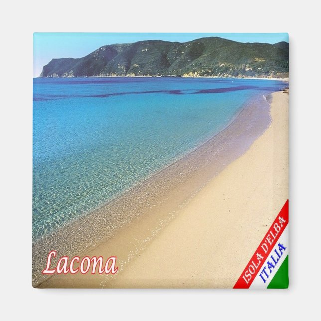 Aimant TSC075 LACONA, île ELBA, Toscane, Réfrigérateur (Devant)