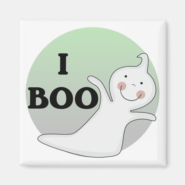 Aimant Tshirts et cadeaux Ghoost Boo (Devant)