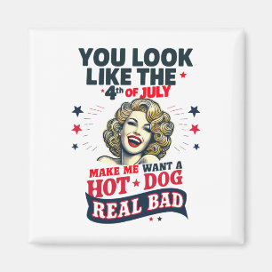Aimant Tu As L'Air 4 juillet Ça Me Fait Vouloir Un Chien