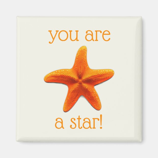 Aimant Tu es une star (Devant)