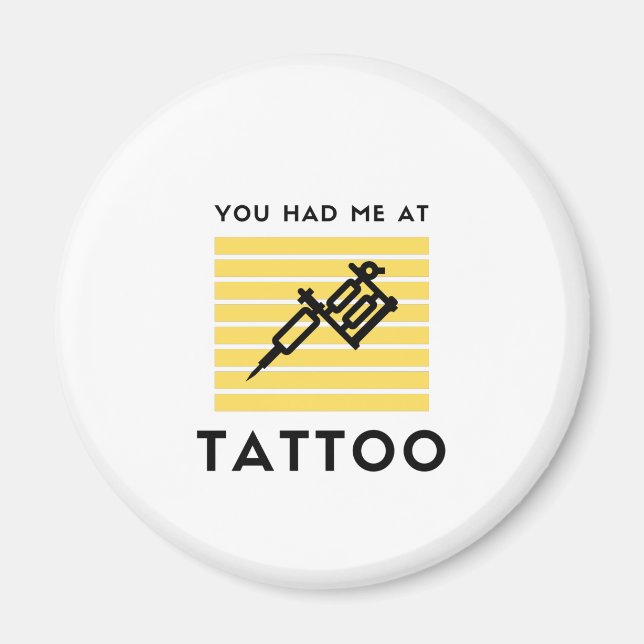 Aimant Tu m'as fait tatouer (Devant)