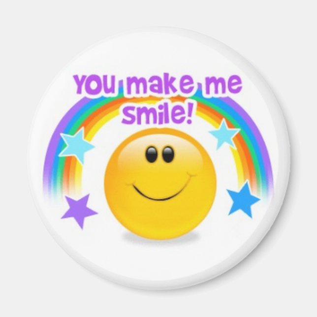 Aimant tu me fais sourire ! (Devant)