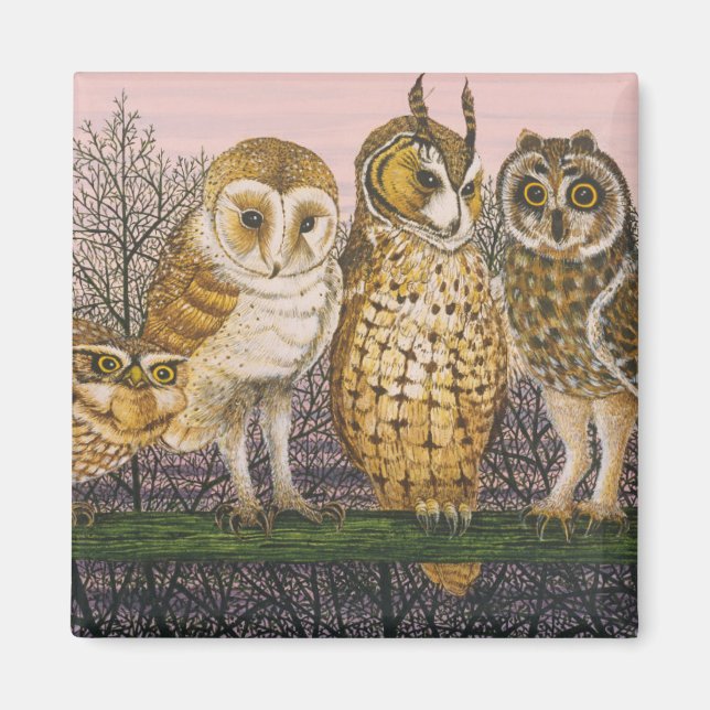 Aimant Tu-whit Tu-whooing (Devant)