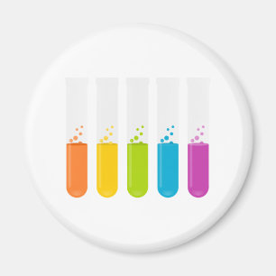 Aimant Tubes à essai de la Science de chimie