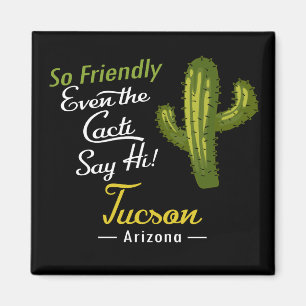 Aimant Tucson Cactus Funny Retro
