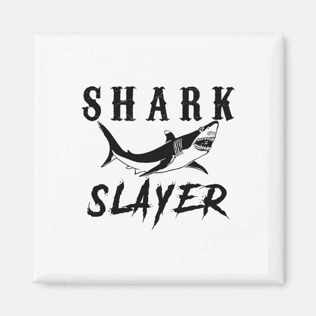 Aimant Tueur de requins pêche au requin et pêcheurs en ea (Devant)