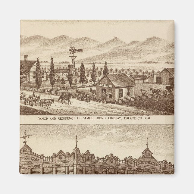 Aimant Tulare Co Bank (Devant)