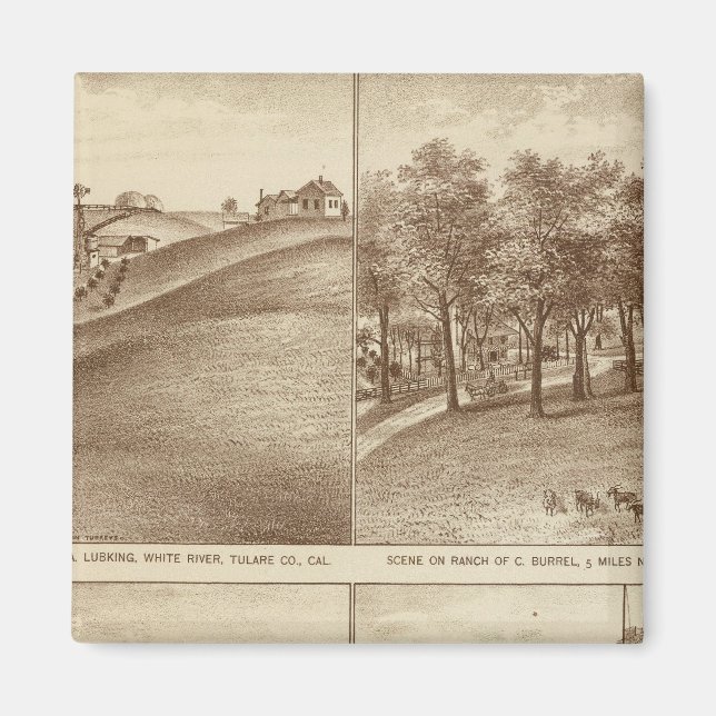 Aimant Tulare Co ranch, bureaux (Devant)