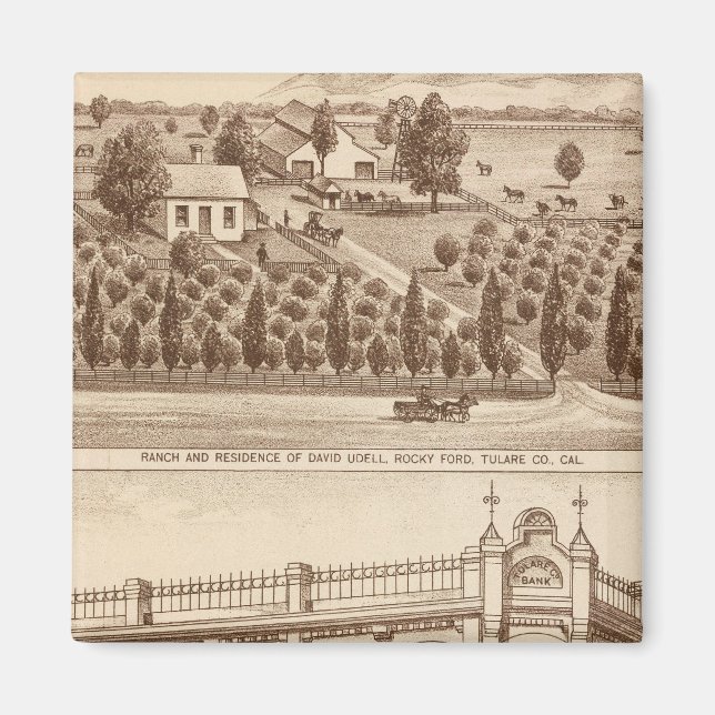 Aimant Tulare County Bank (Devant)