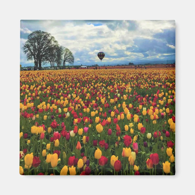 Aimant Tulip Farm (Devant)