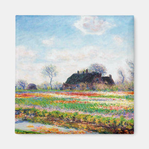 Aimant Tulip Fields dans les Pays-Bas, Monet