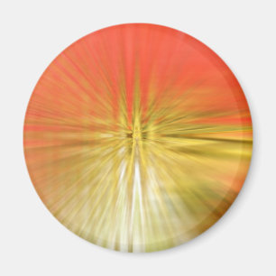 Aimant Tulipe rouge abstraite
