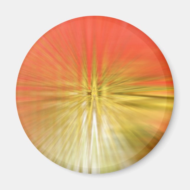 Aimant tulipe rouge Abstraite (Devant)