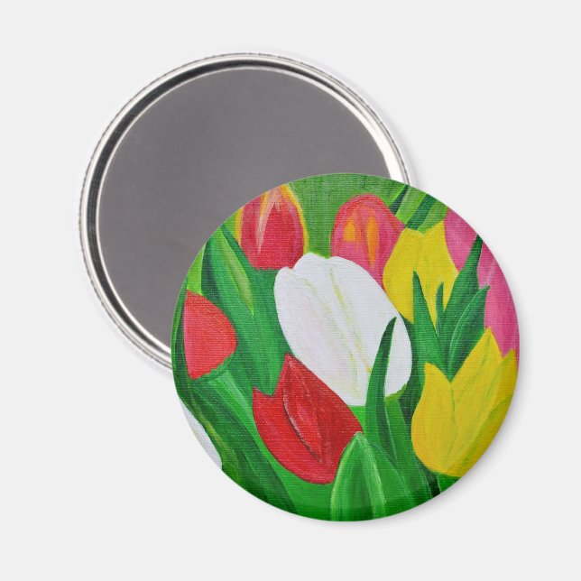 Aimant Tulipes 2a (Recto/Verso)