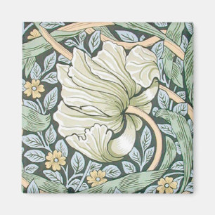 Aimant Tulipes Pimpernel Art Botanique de William Morris
