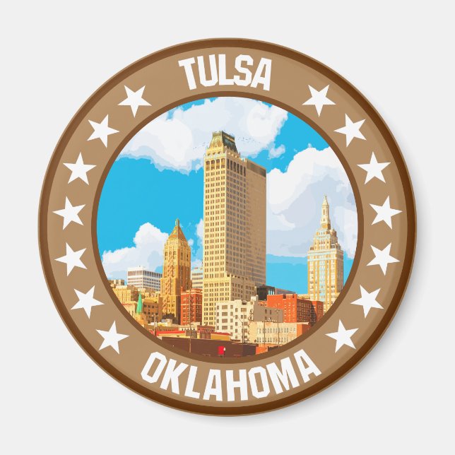 Aimant Tulsa (Devant)