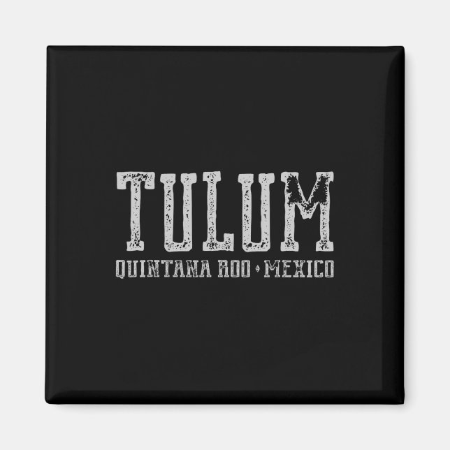 Aimant Tulum Mexico - Voyage Plages des ruines Mayas Vint (Devant)