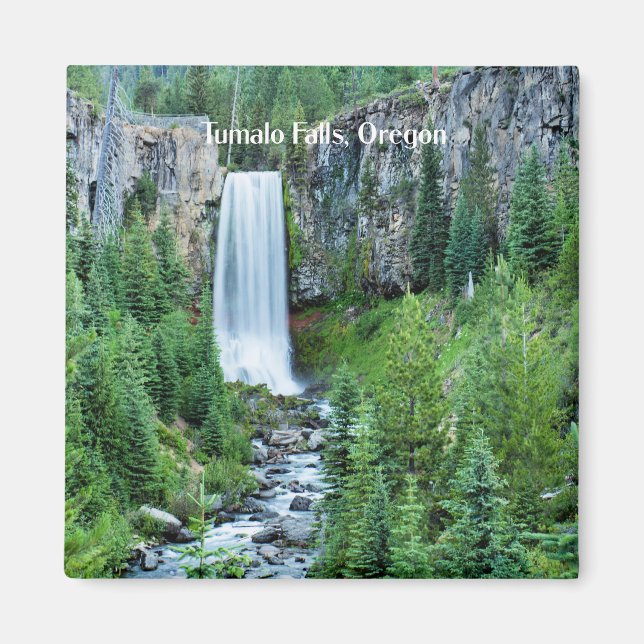 Aimant Tumalo Falls, Oregon Photographie pittoresque (Devant)