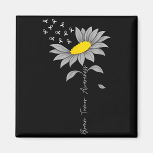Aimant Tumeur cérébrale sensibilisation tournesol gris ru