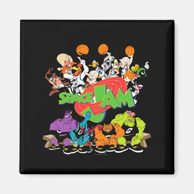 Aimant Tune squad contre monstars  (Devant)