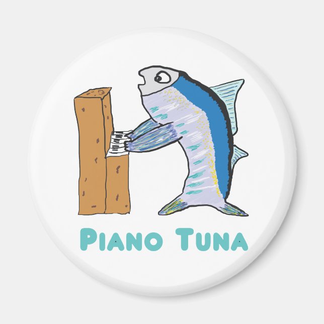 Aimant Tuner de piano (Tuna de piano) (Devant)