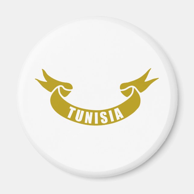 Aimant tunisie-bande réelle (Devant)