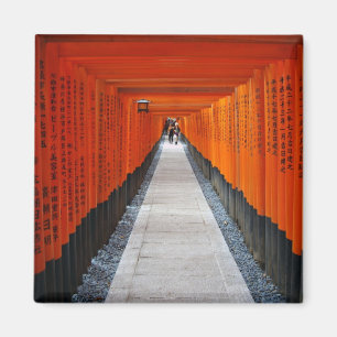 Aimant Tunnel des portes rouges de tombeau chez Fushimi