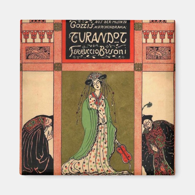Aimant Turandot, un opéra de Puccini (Devant)