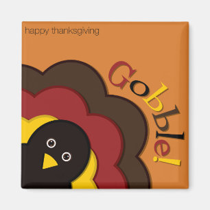 Aimant Turc caché de Thanksgiving