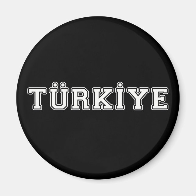 Aimant Türkiye (Devant)