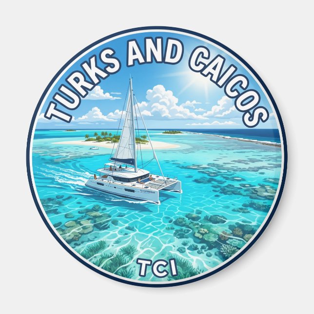 Aimant Turks et Caïcos Turks et Caïcos (Devant)