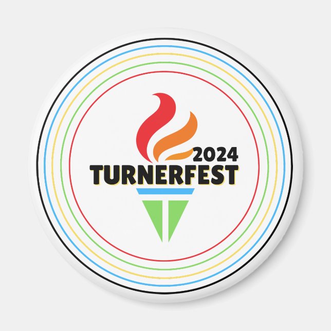 Aimant TurnerFest 2024 (Devant)