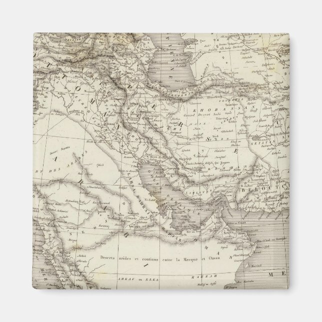 Aimant Turquie et Arabie (Devant)