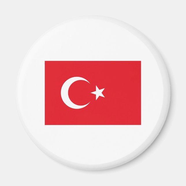 Aimant Turquie FLAG International (Devant)