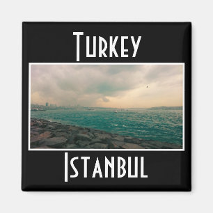 Aimant Turquie Istanbul Cityscape Bosphore Vue