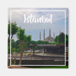 Aimant Turquie Istanbul Cityscape Street Architecture