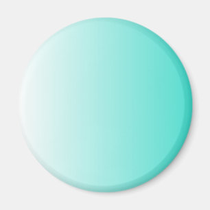 Aimant Turquoise Blanc Ombré