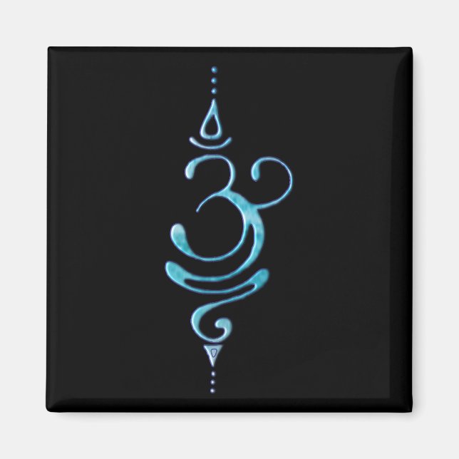 Aimant Turquoise Respirer  (Devant)