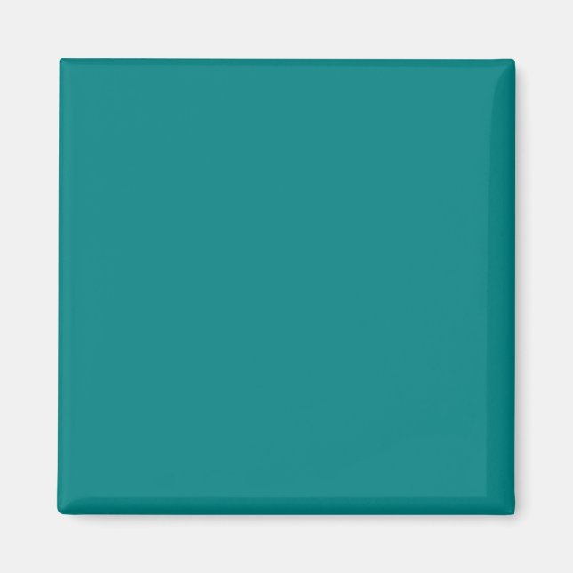 Aimant Turquoise vert 008080 Couleur - Option pour ajoute (Devant)