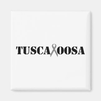 Aimant Tuscaloosa avec ruban de support Houndstooth