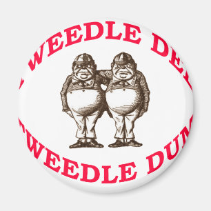 Aimant Tweedle Dee et Tweedle Dum
