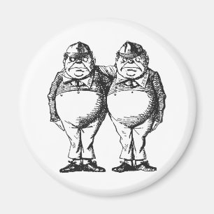 Aimant Tweedledum et Tweedledee