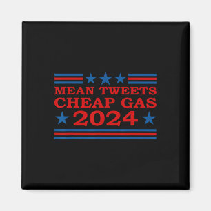 Aimant Tweets Gaz bon marché 2024 Élections pro-Trump amu