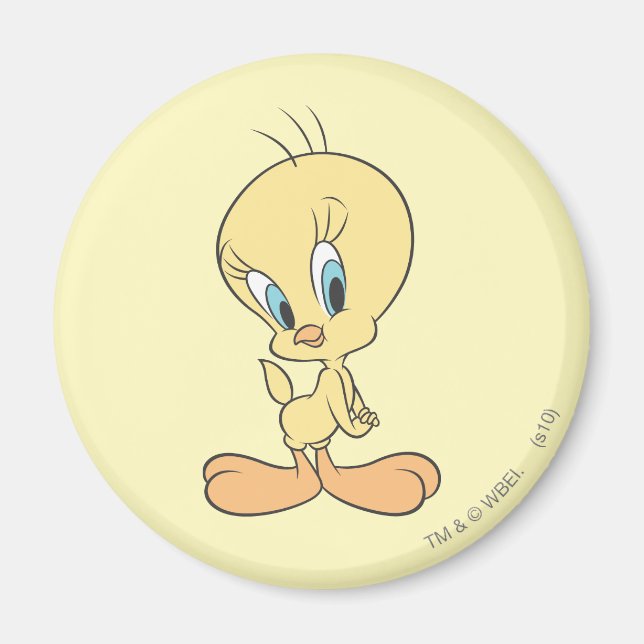Aimant TWEETY™ Dans la pose des nuages 22 (Devant)