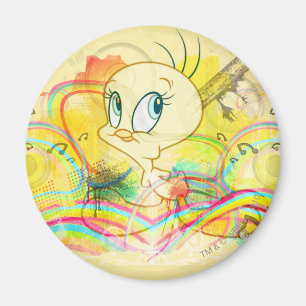 Aimant TWEETY™ Dans Rainbows