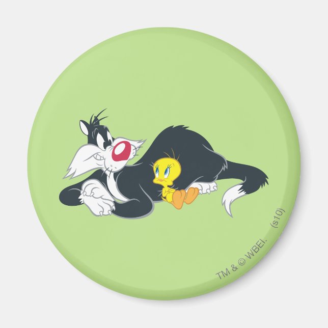 Aimant TWEETY™ En action Pose 14 (Devant)