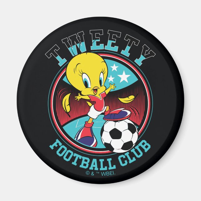 Aimant TWEETY™ Football Club Badge (Devant)