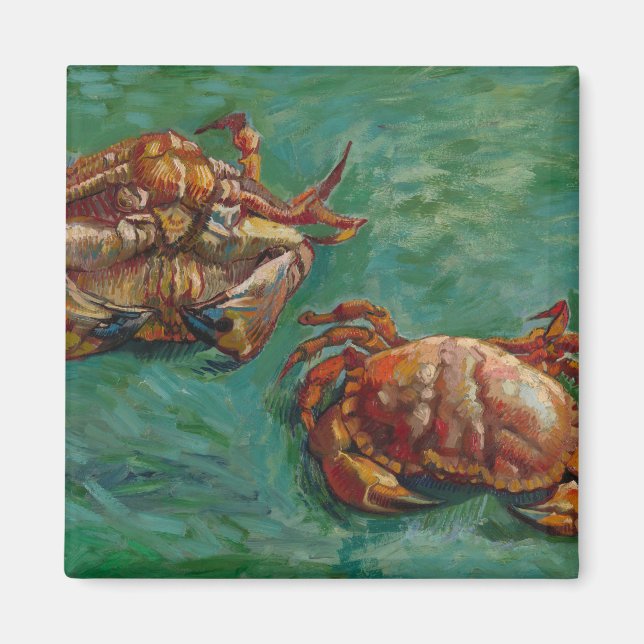 Aimant Two Crabs by Vincent van Gogh (Devant)