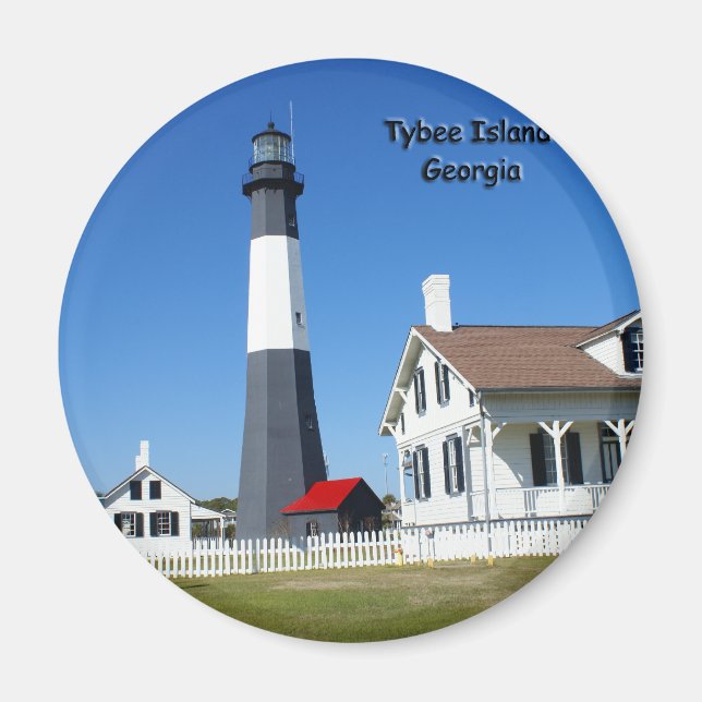 Aimant Tybee Island Lighthouse (Devant)